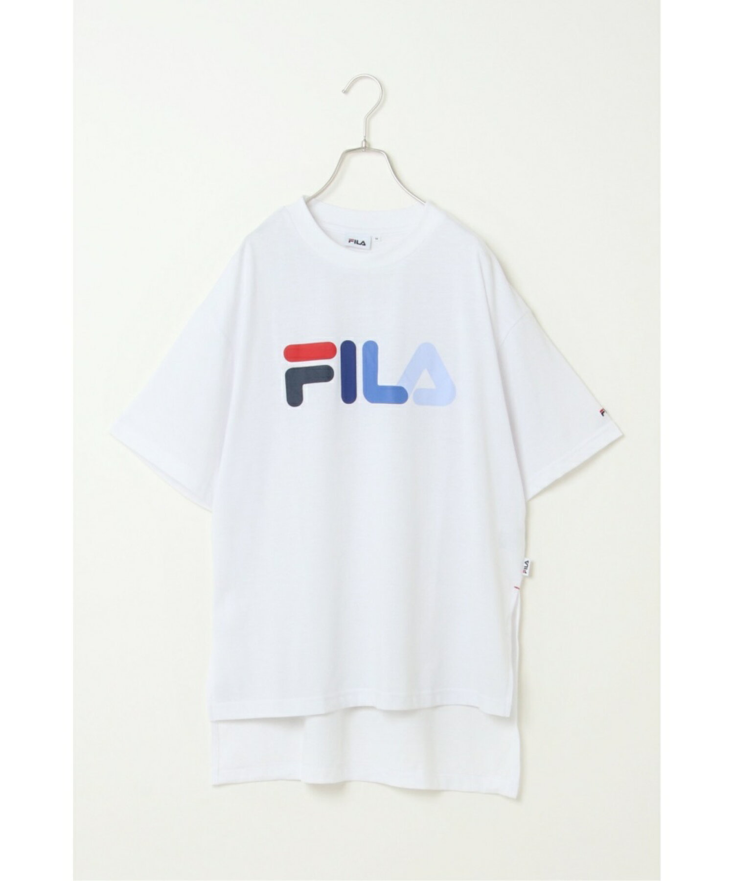 【WEB限定】FILA スリットロゴTシャツ